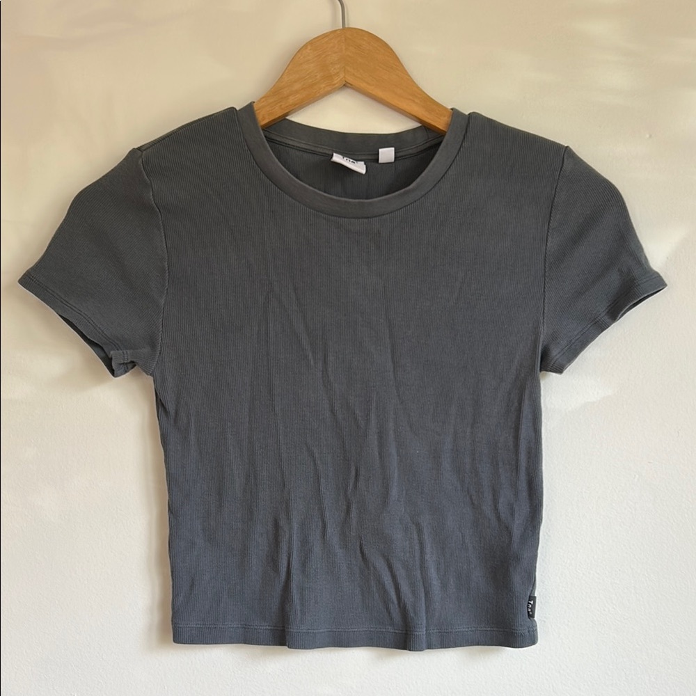 Tna ribbed waist tee